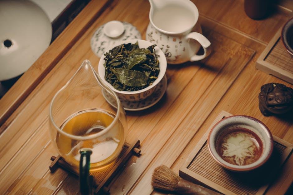 Tea Leaves Cooking