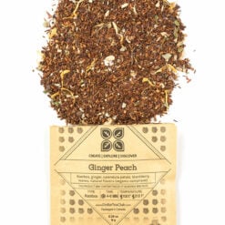 ginger peach tea pouch