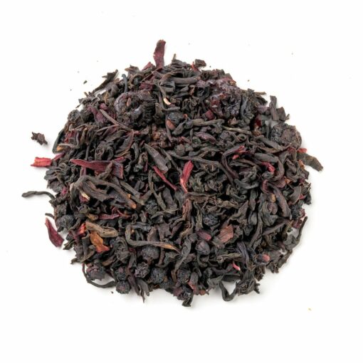 berry merlot black tea blend with berries