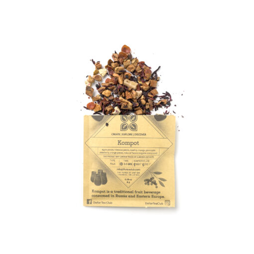 kompot fruit tea blend caffeine free herbal
