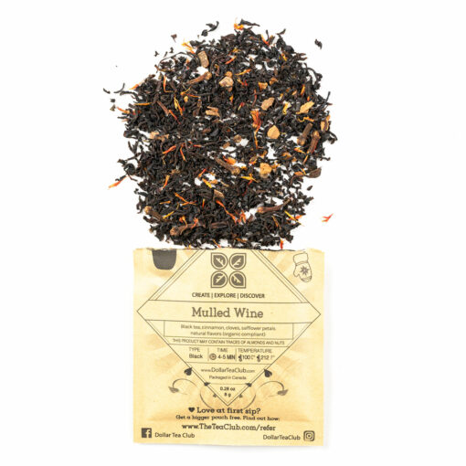 mulled wine tea blend sample