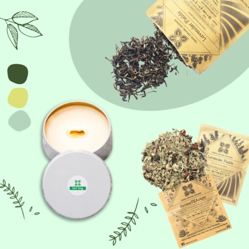 wellness bundle spa gift box tea blends