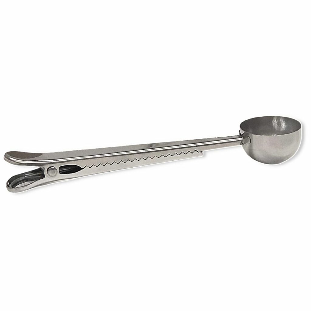 tea spoon and claw clip