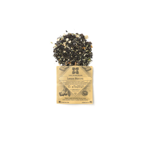 lemon biscotti black tea blend fall