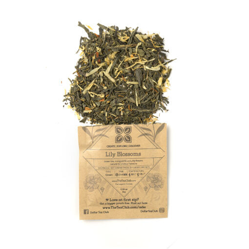 lily blossoms green tea high antioxidant blend