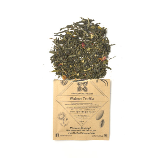 walnut truffle green tea blend